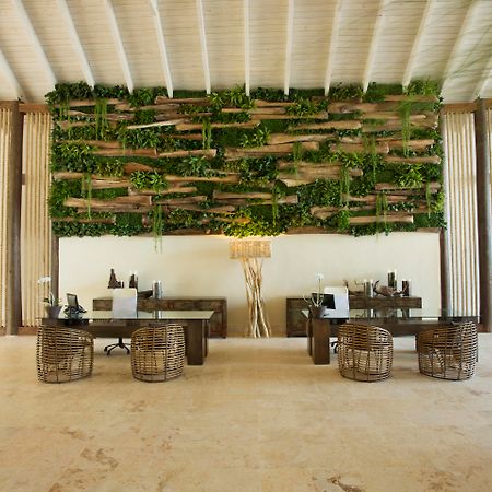 Viva V Samana By Wyndham, A Trademark Adults All Inclusive Las Terrenas Ngoại thất bức ảnh Living wall at the front desk of the hotel