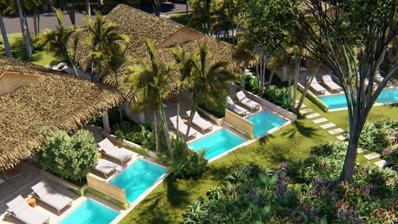 Viva V Samana By Wyndham, A Trademark Adults All Inclusive Las Terrenas Ngoại thất bức ảnh The villas at the resort